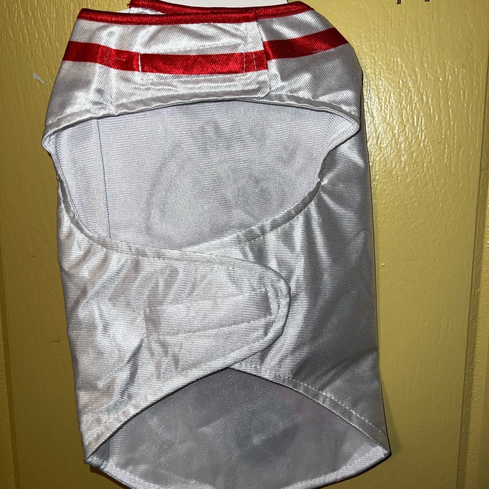 ⭐️NWT Party Dog Pup Seltzer Costume - White and Red Size M/L - Picture 4 of 8